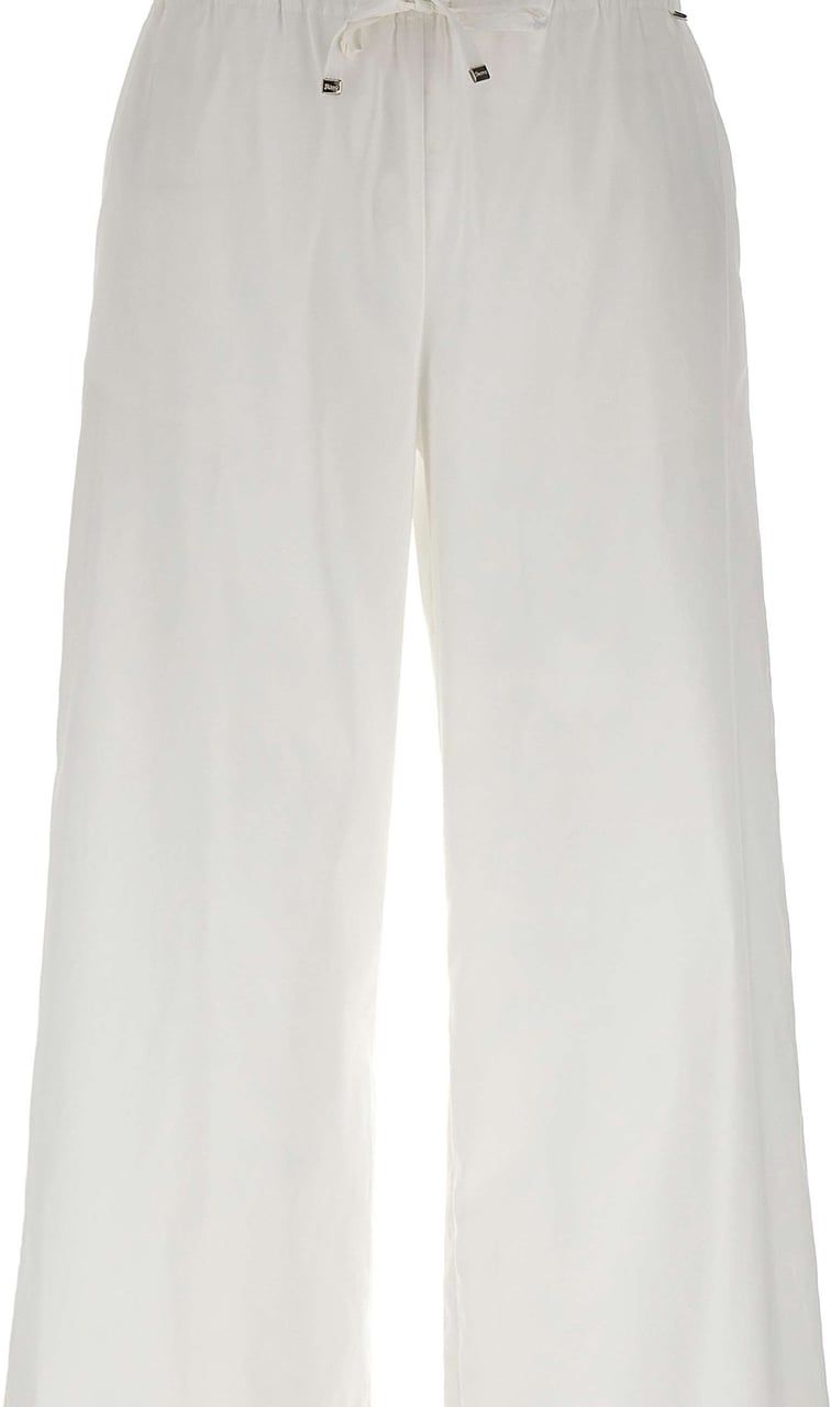 Herno Trousers White Wit