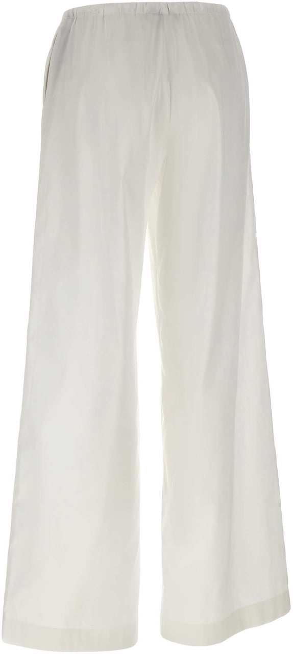 Herno Trousers White Wit