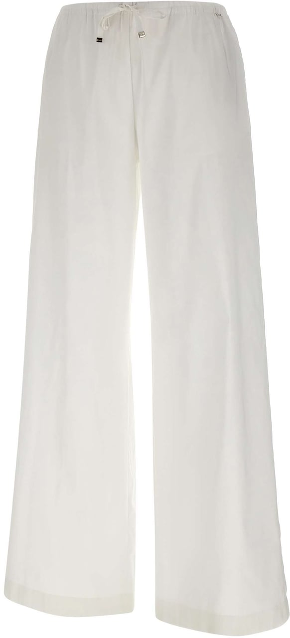 Herno Trousers White Wit