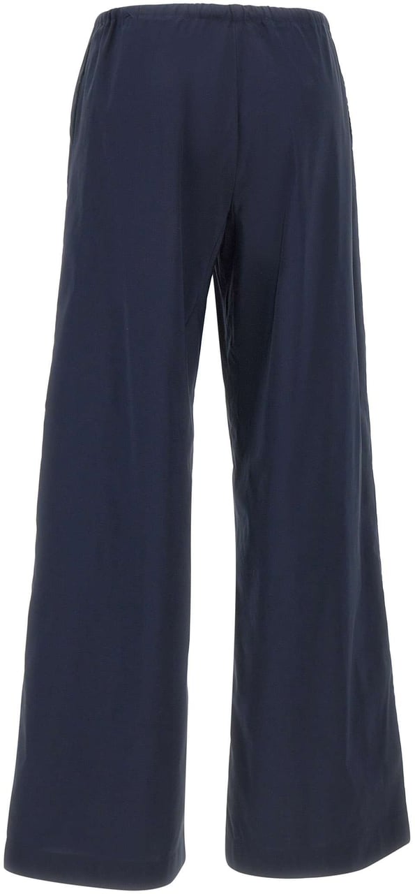 Herno Trousers Blue Navy