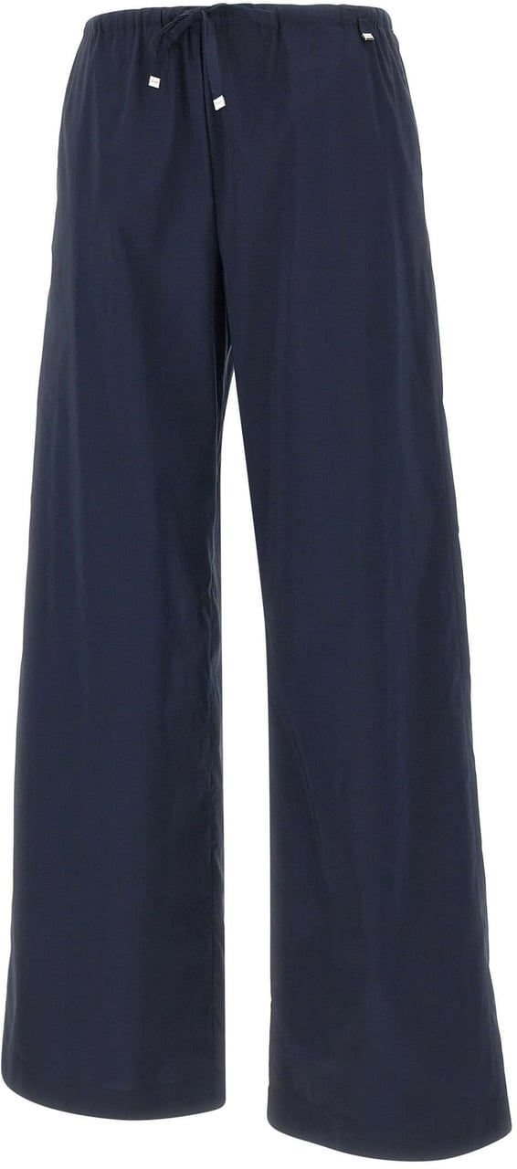 Herno Trousers Blue Navy