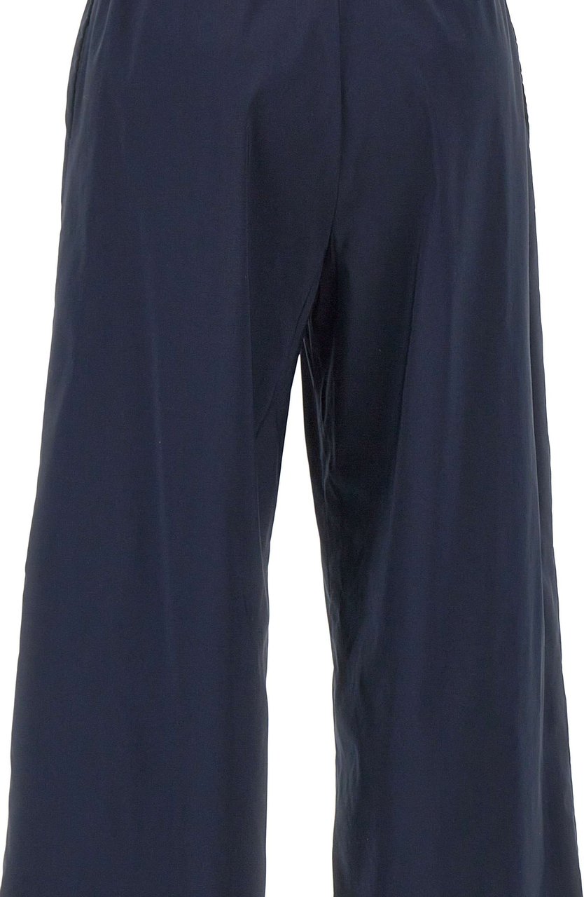 Herno Trousers Blue Navy
