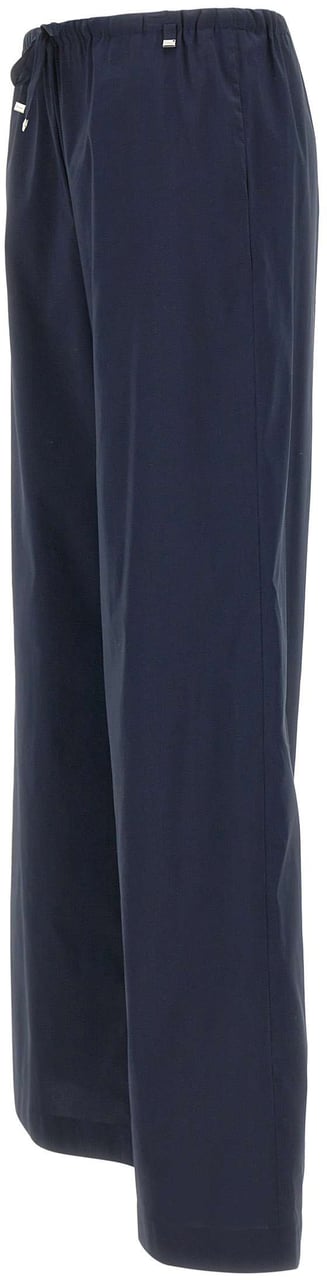 Herno Trousers Blue Navy