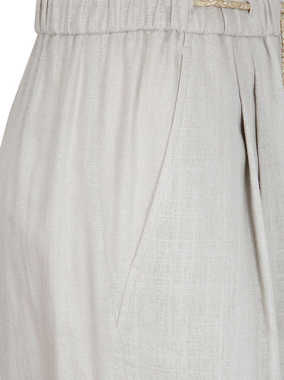 Herno Relaxed Fit Trousers with Tapered Leg and Drawstring Waistband Wit