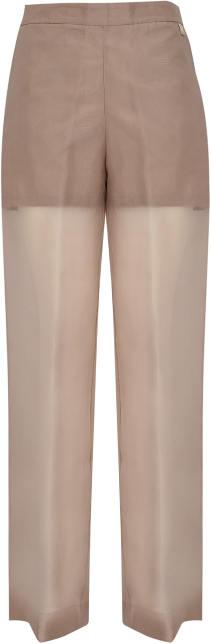 Herno Trousers Powder Beige