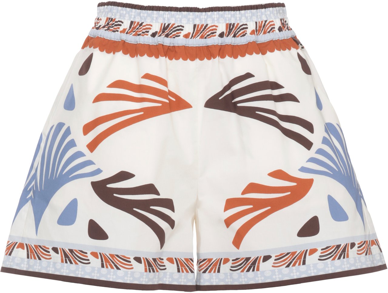 Herno Shorts Ivory Wit