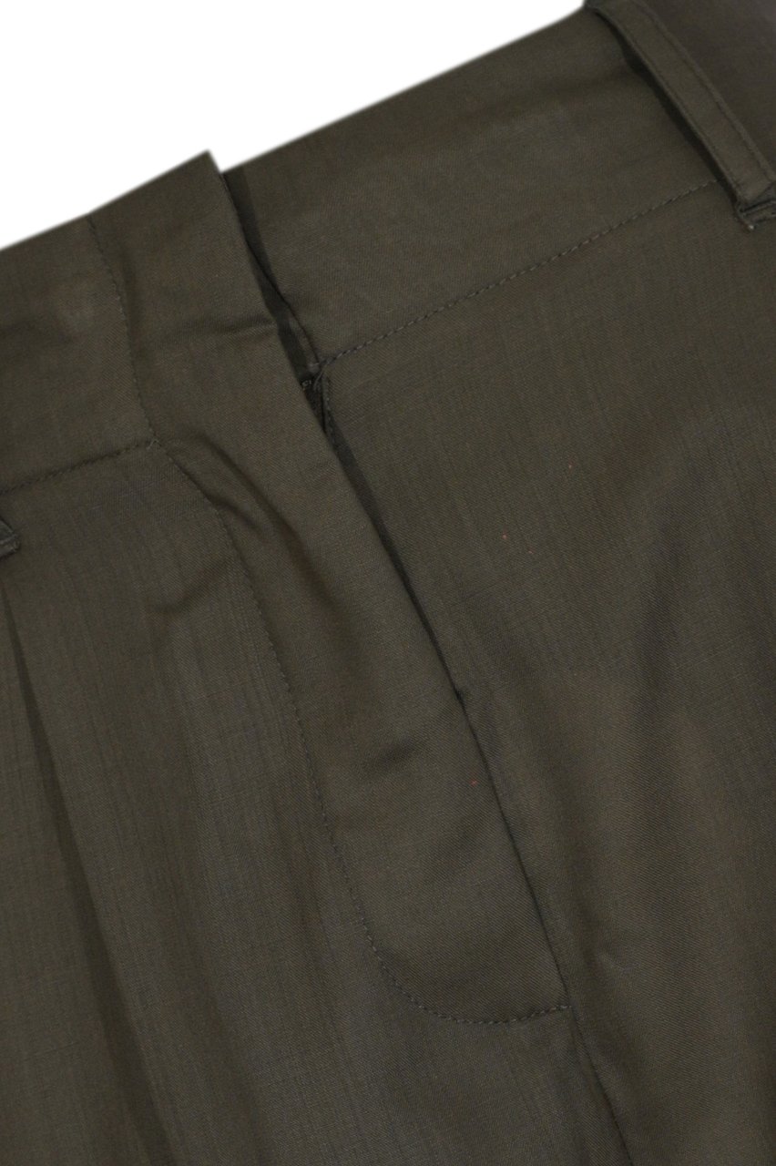 Herno Trousers Light Military Donkergroen