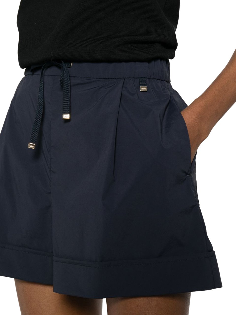 Herno Shorts Blue Blauw