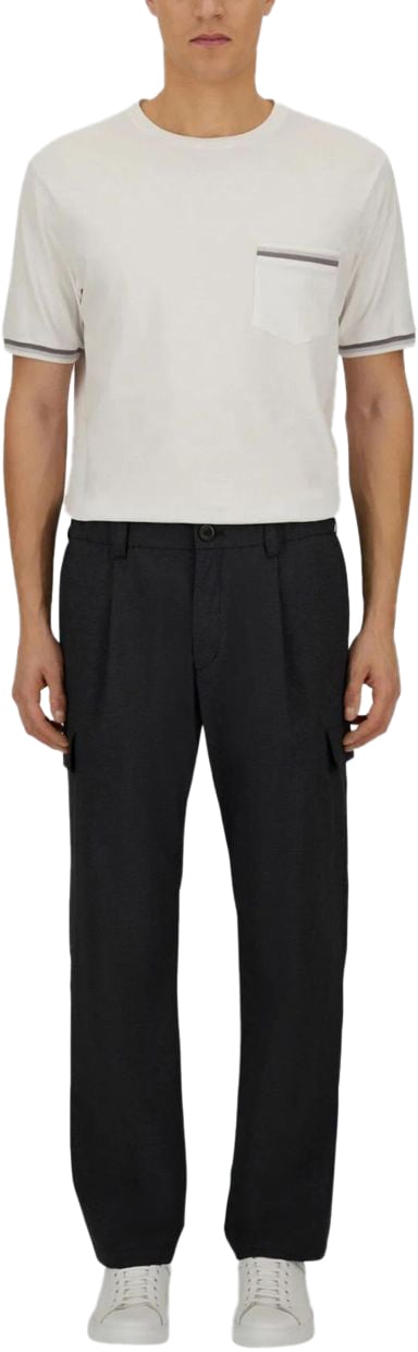 Herno Trousers Anthracite Grijs