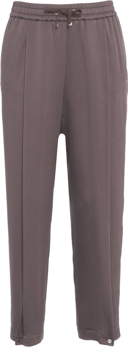Herno Pleated satin pants Bruin