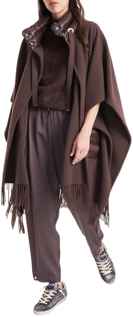 Herno Pleated satin pants Bruin