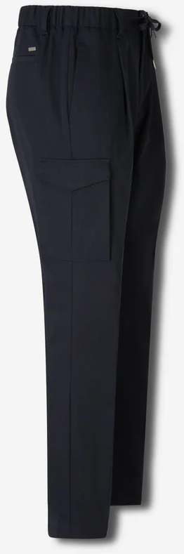 Herno Trousers Blue Blauw