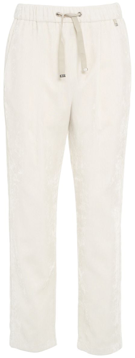 Herno Jogger in velluto Zilver