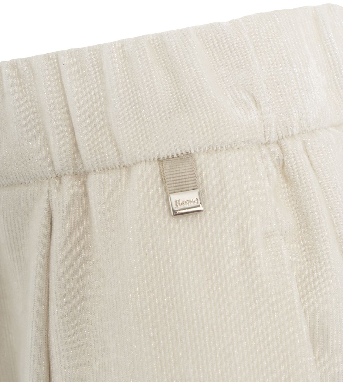 Herno Jogger in velluto Zilver