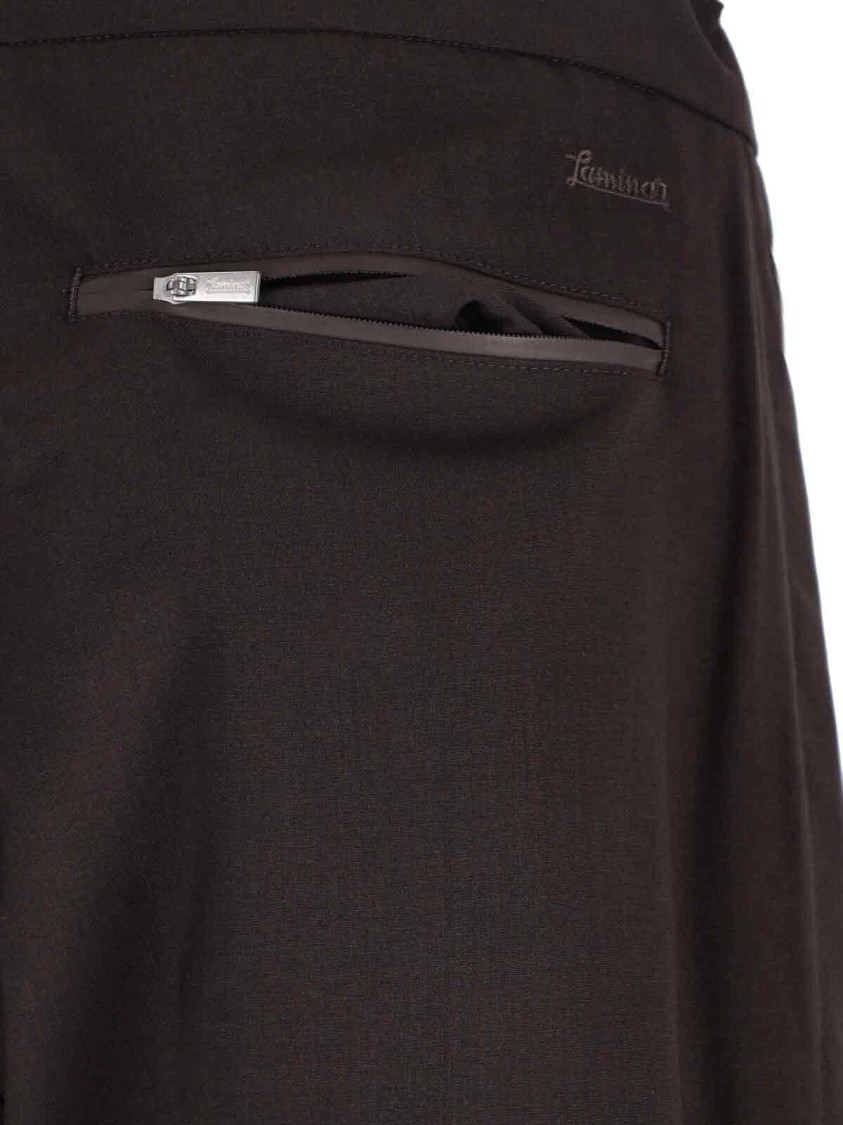 Herno Wool Track Pants – Brown Bruin