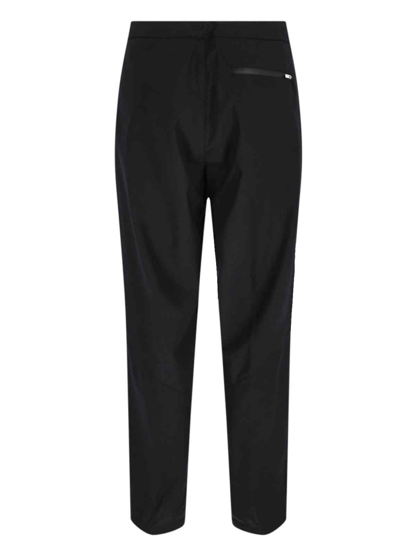 Herno Wool Track Pants – Black Zwart