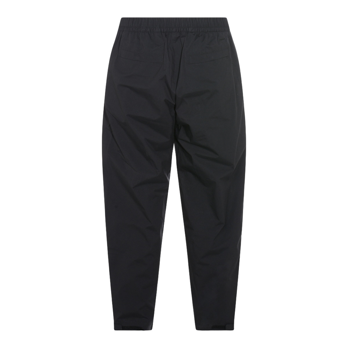 Herno Tapered Black Trousers Zwart