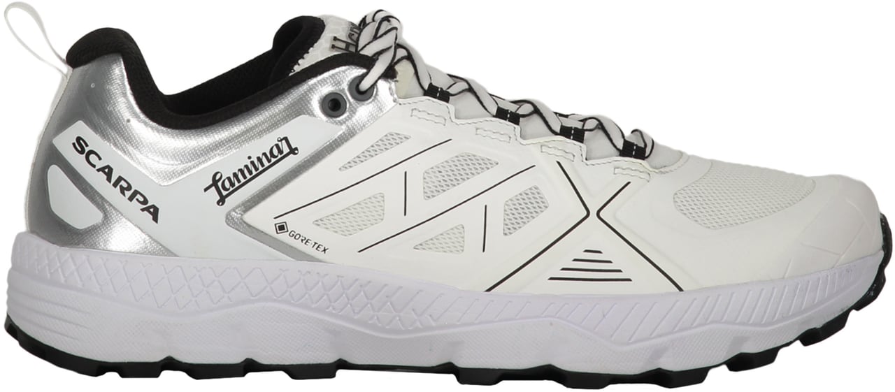 Herno Laminar contrasting color details sneakers Wit