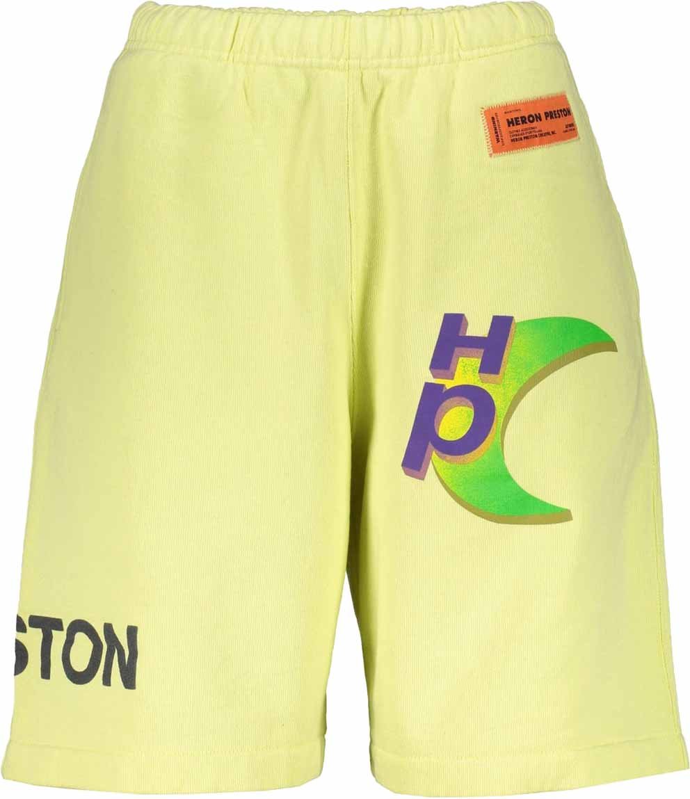 Heron Preston Heron Preston Cotton Shorts Geel