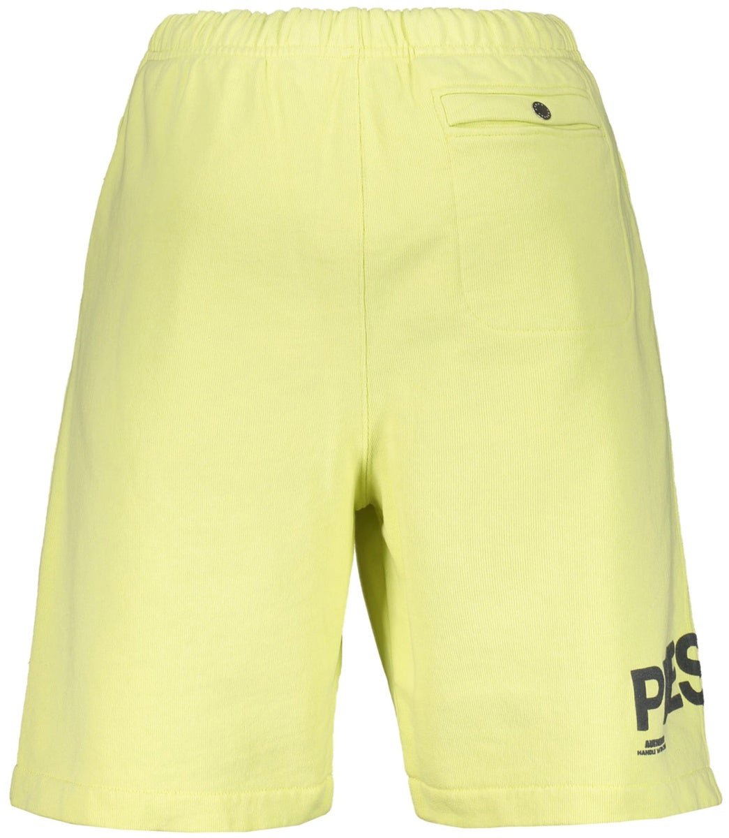 Heron Preston Cotton Shorts Geel