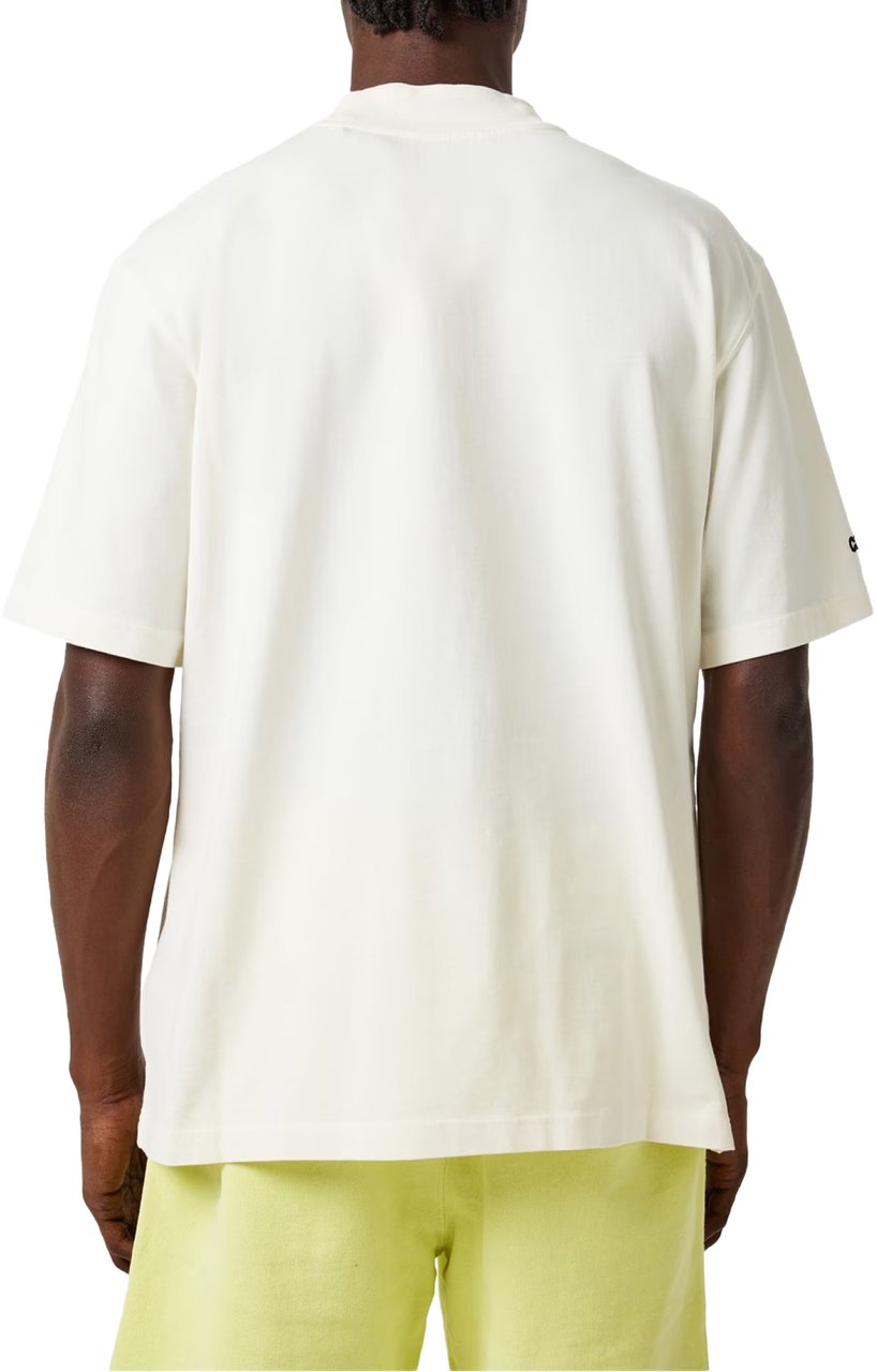 Heron Preston Ctnmb Logo Turtleneck T-shirt Wit