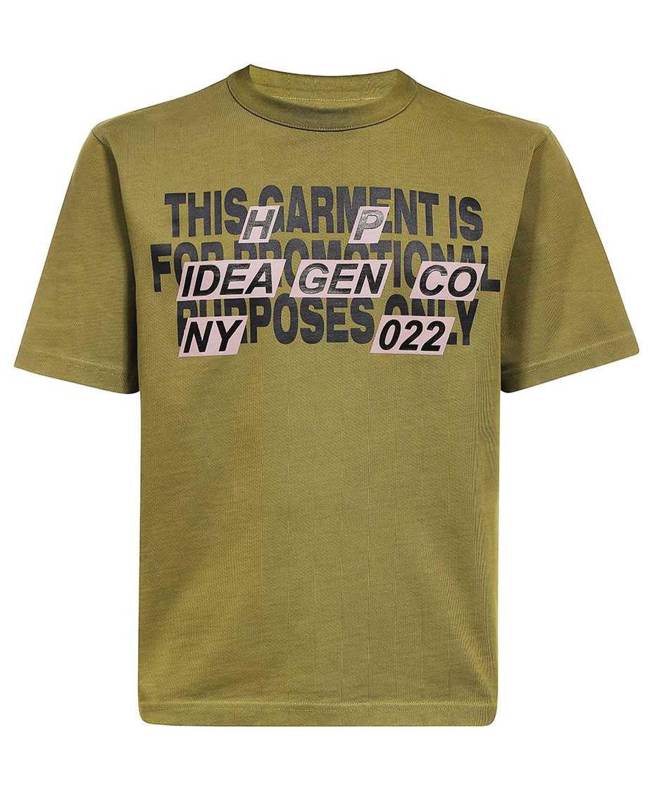 Heron Preston Printed cotton T-shirt Zwart