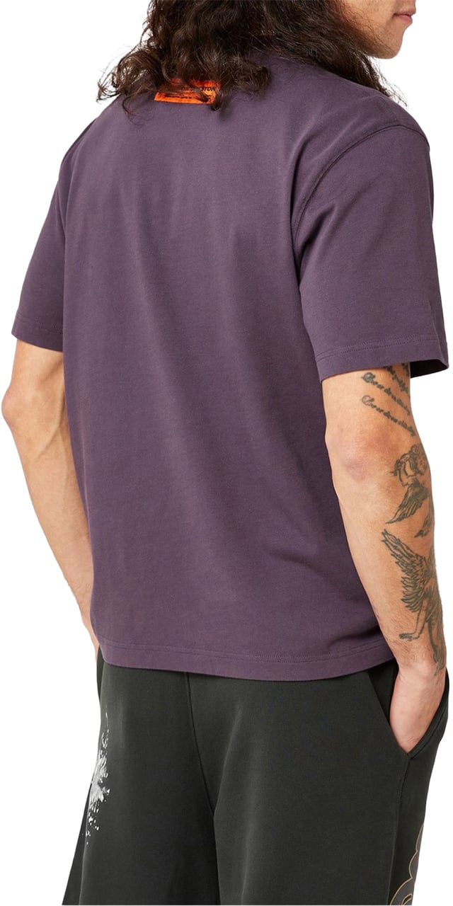 Heron Preston Censored Heron Logo T-shirt Paars