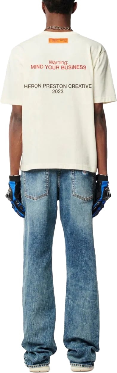 Heron Preston hpc security ss tee white Wit