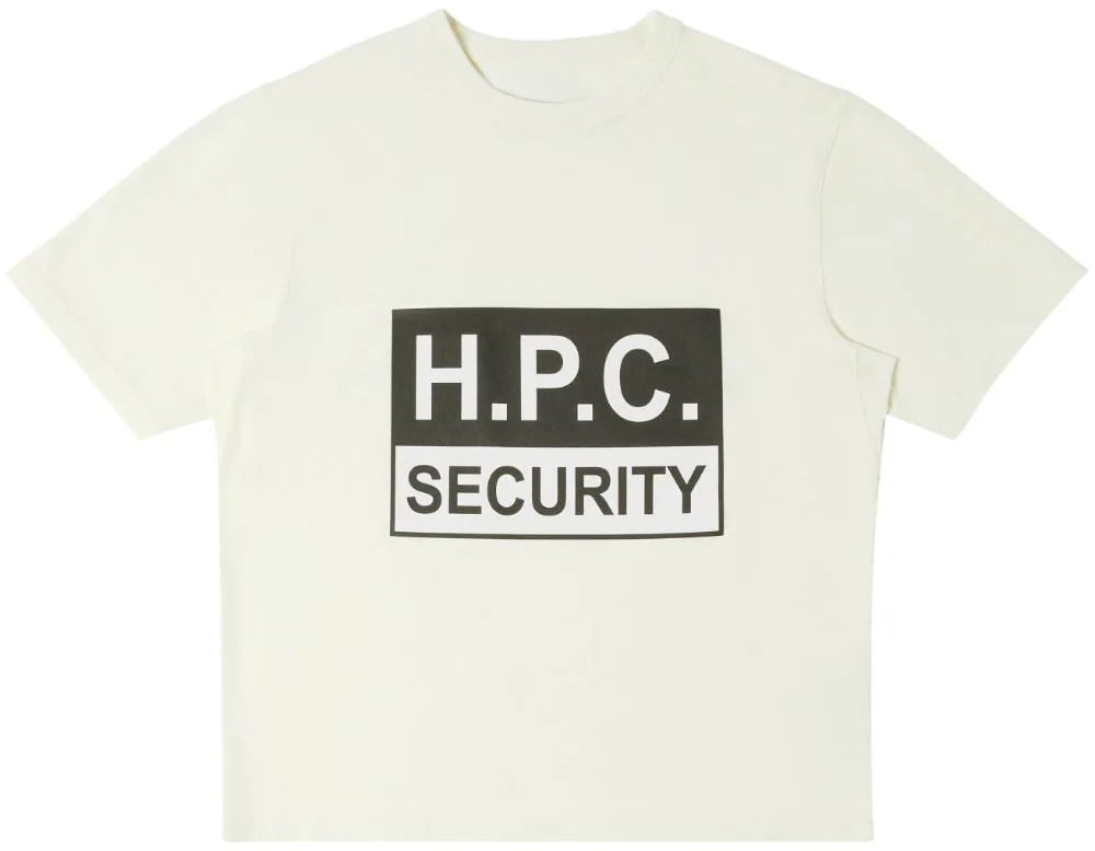 Heron Preston hpc security ss tee white Wit