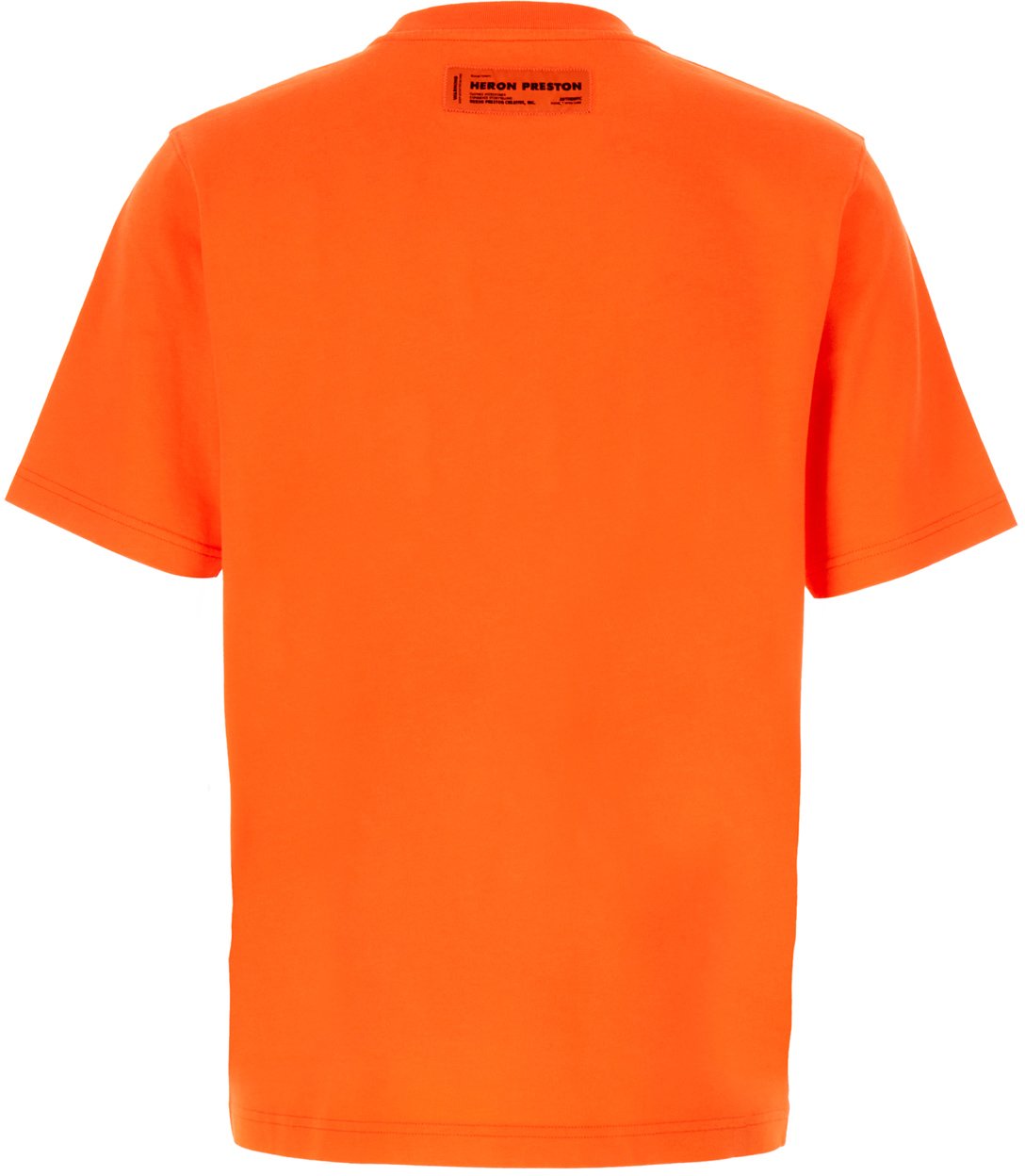 Heron Preston Heron Preston Fluo orange cotton t-shirt Oranje