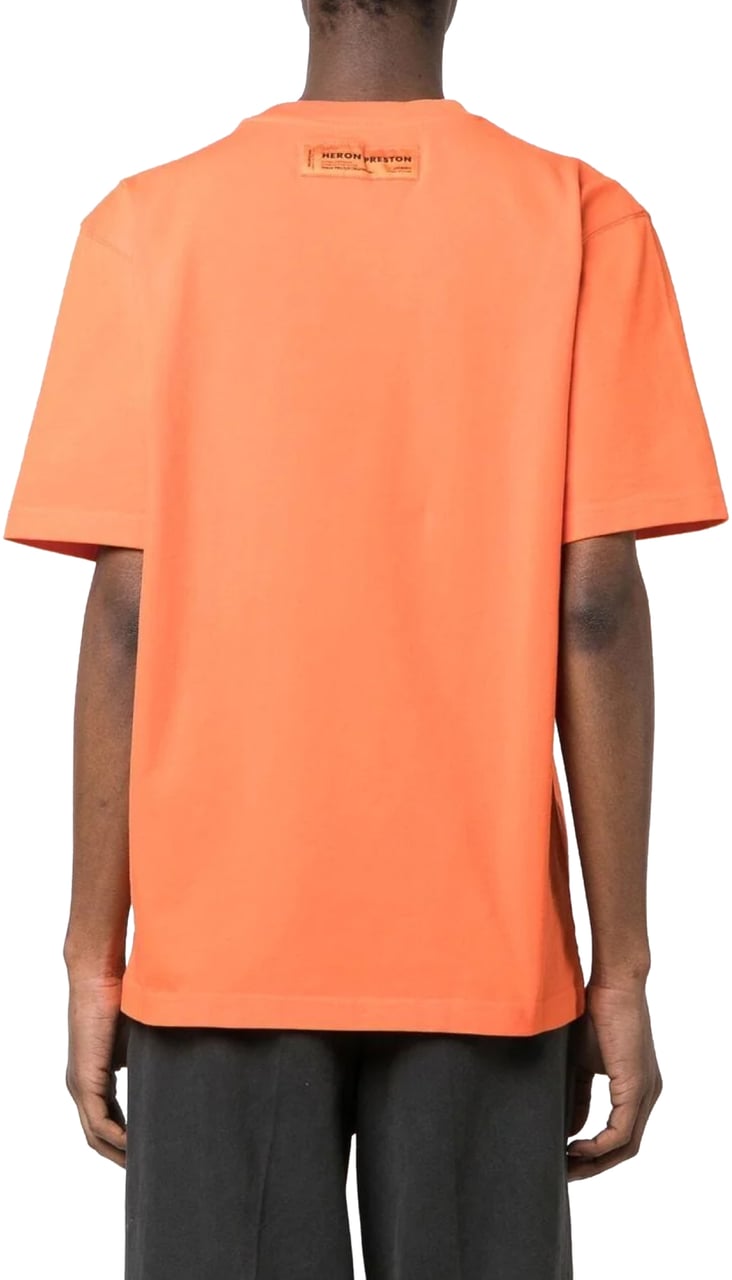 Heron Preston Hpny Logo T-shirt Oranje