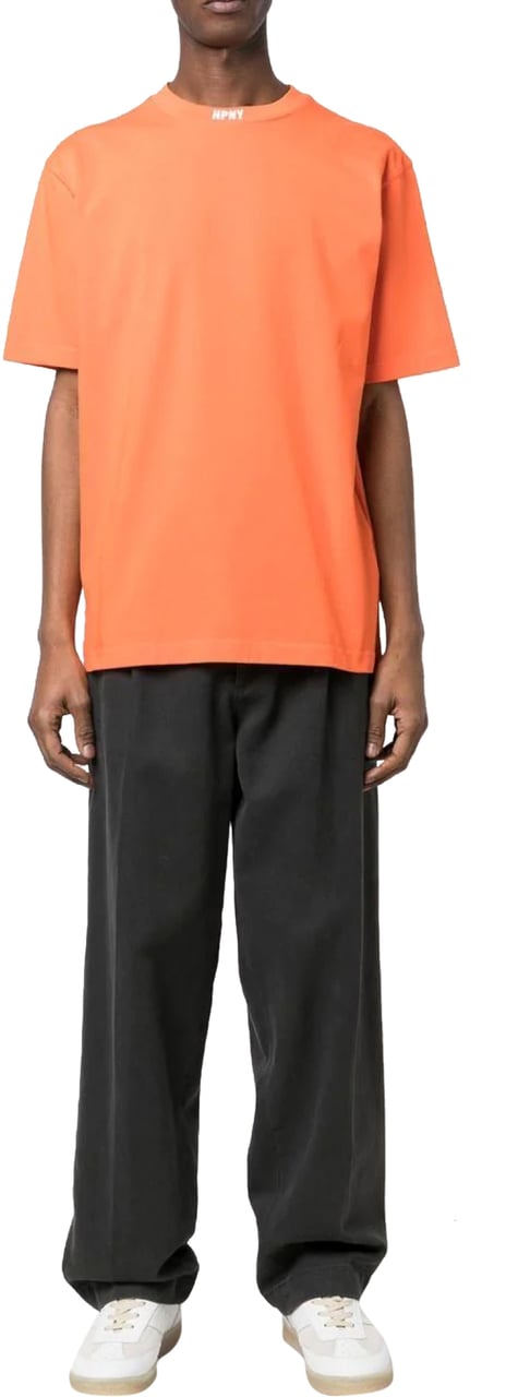 Heron Preston Hpny Logo T-shirt Oranje