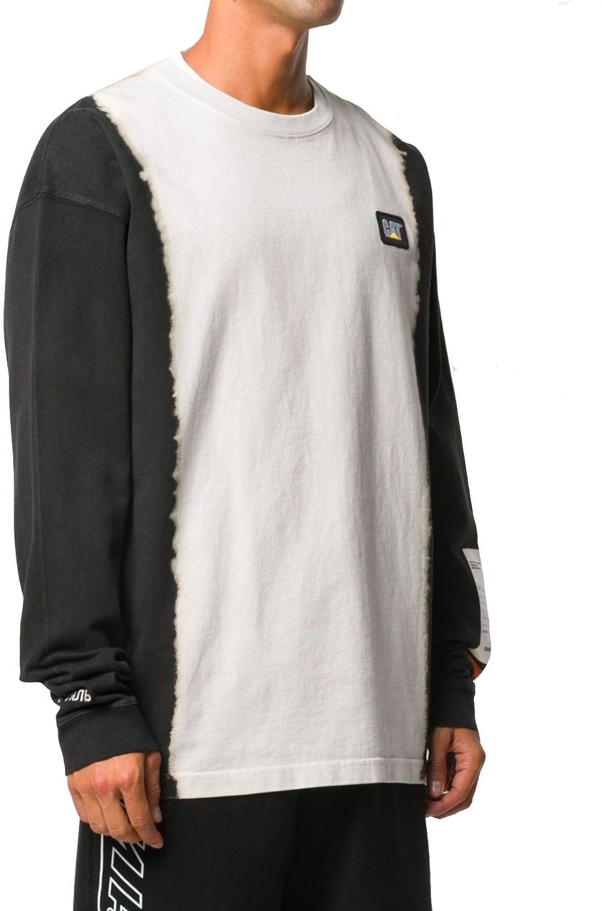 Heron Preston Heron Preston Brushstroke Print T-Shirt Zwart
