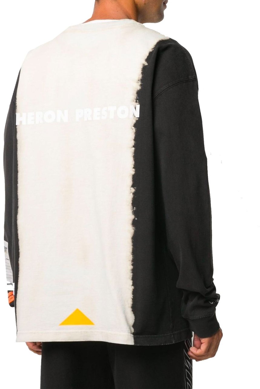 Heron Preston Heron Preston Brushstroke Print T-Shirt Zwart