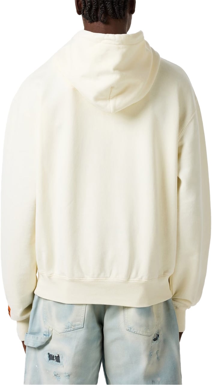 Heron Preston Bw Heron Logo Hoodie Wit