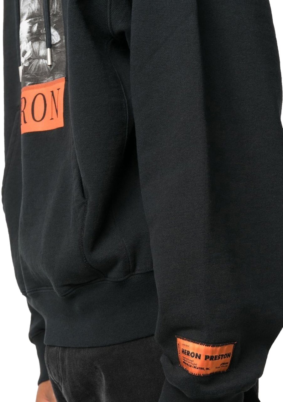 Heron Preston Nf Heron Logo Hoodie Zwart