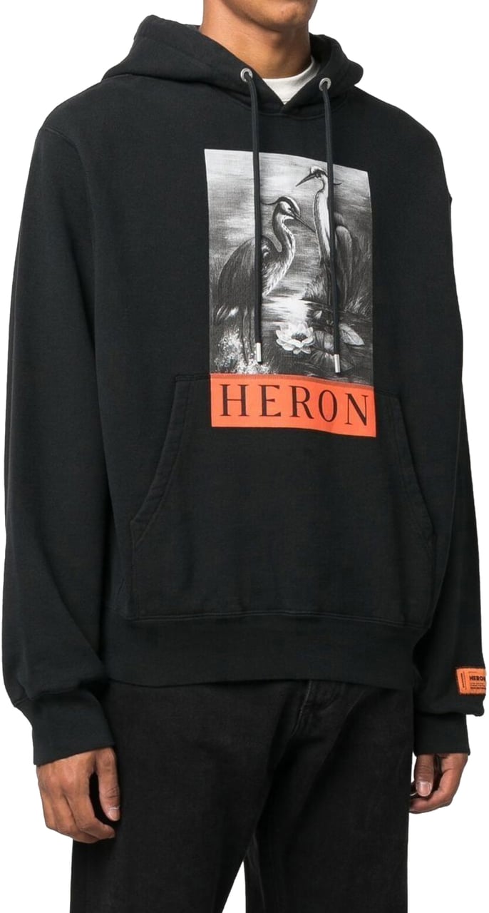 Heron Preston Nf Heron Logo Hoodie Zwart