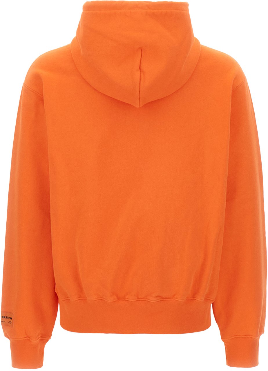 Heron Preston Heron Preston Orange cotton sweatshirt Oranje