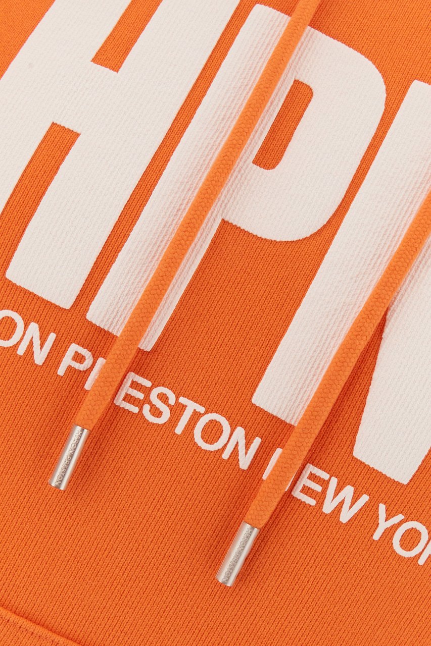 Heron Preston Heron Preston Orange cotton sweatshirt Oranje