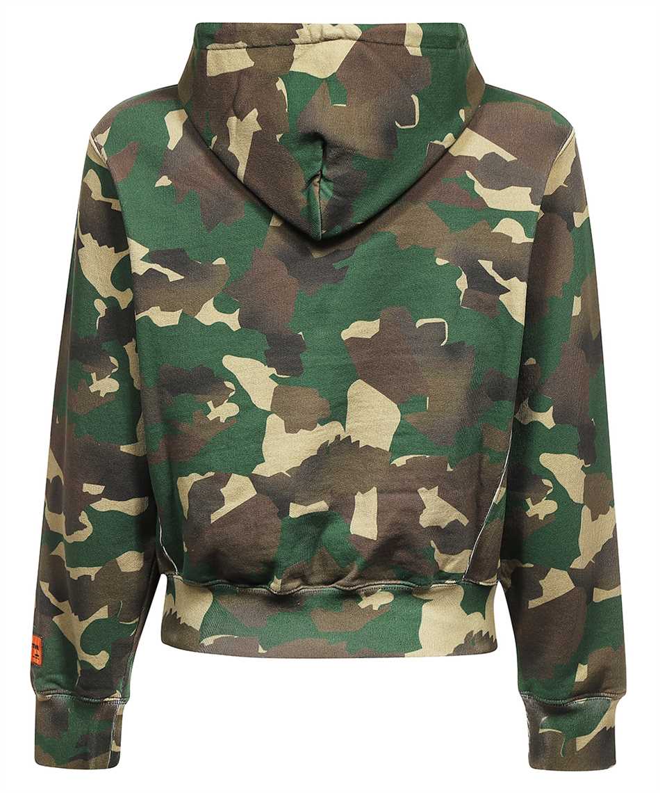 Heron Preston Cotton hoodie Groen