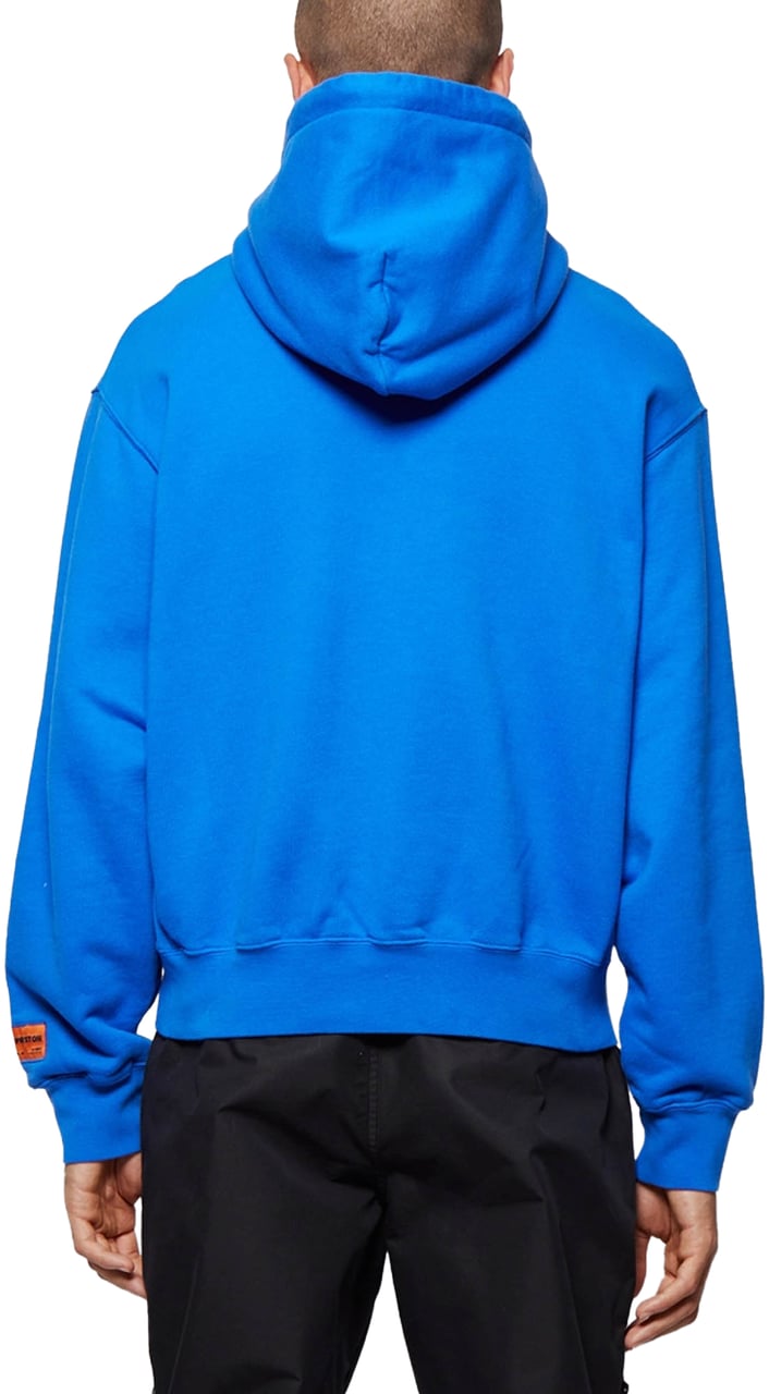 Heron Preston Heron Censored Logo Hoodie Blauw