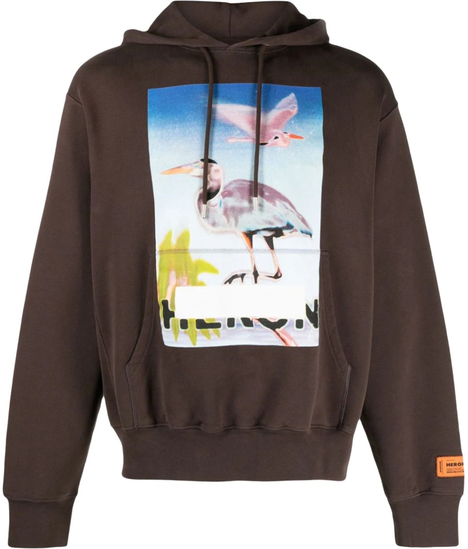 Heron Preston Heron Censored Logo Hoodie Bruin