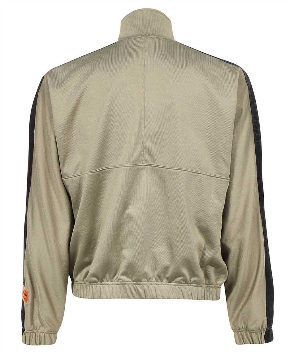 Heron Preston Full zip hoodie Groen