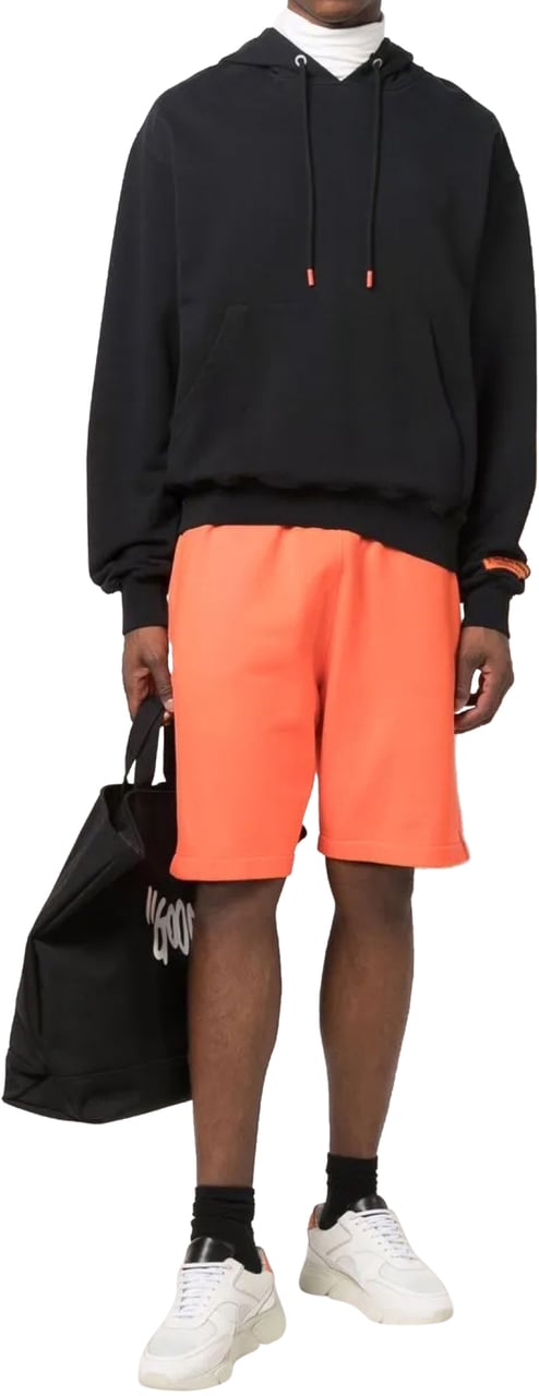 Heron Preston Logo Recycled Sweat Shorts Oranje