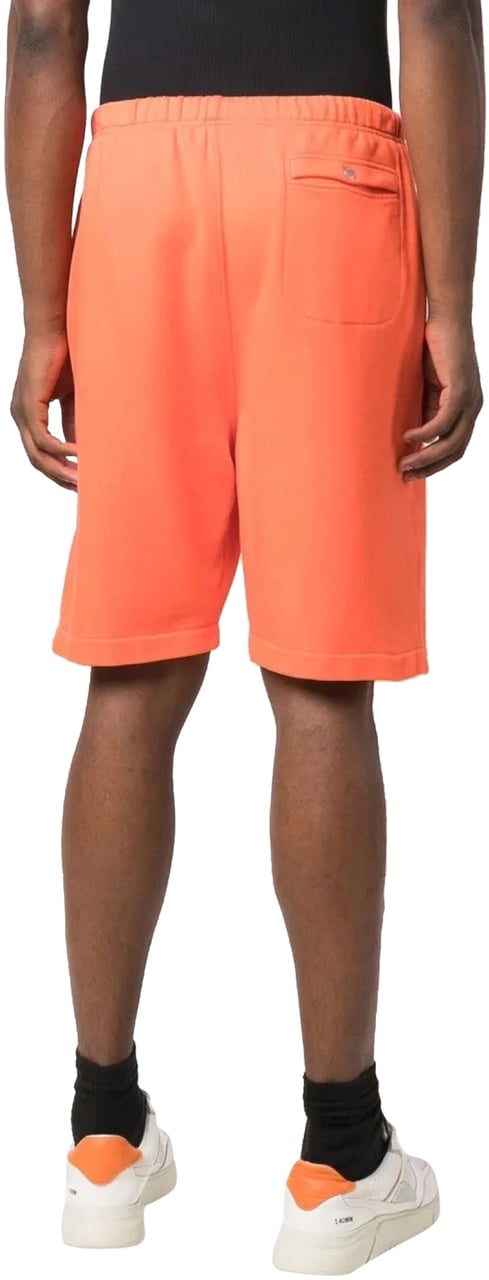 Heron Preston Logo Recycled Sweat Shorts Oranje