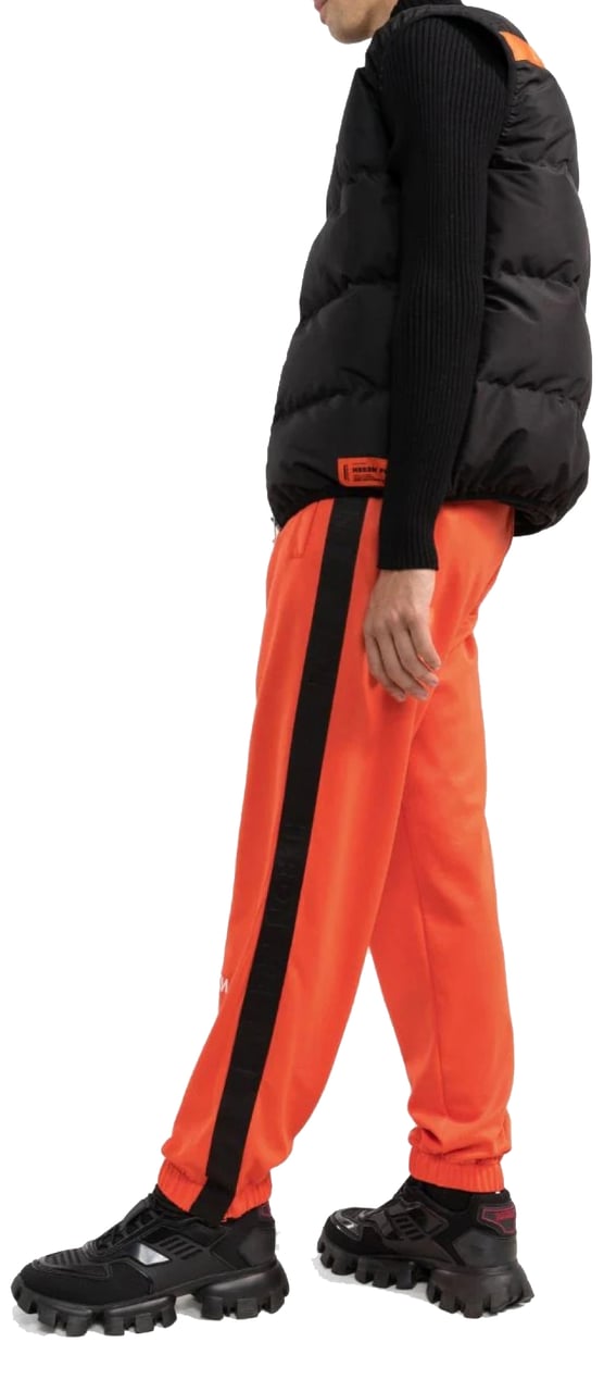 Heron Preston Ctnmb Logo Trackpants Oranje
