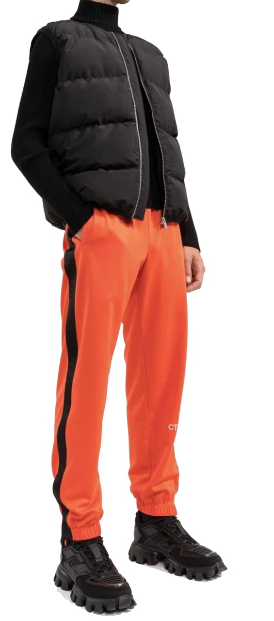 Heron Preston Ctnmb Logo Trackpants Oranje