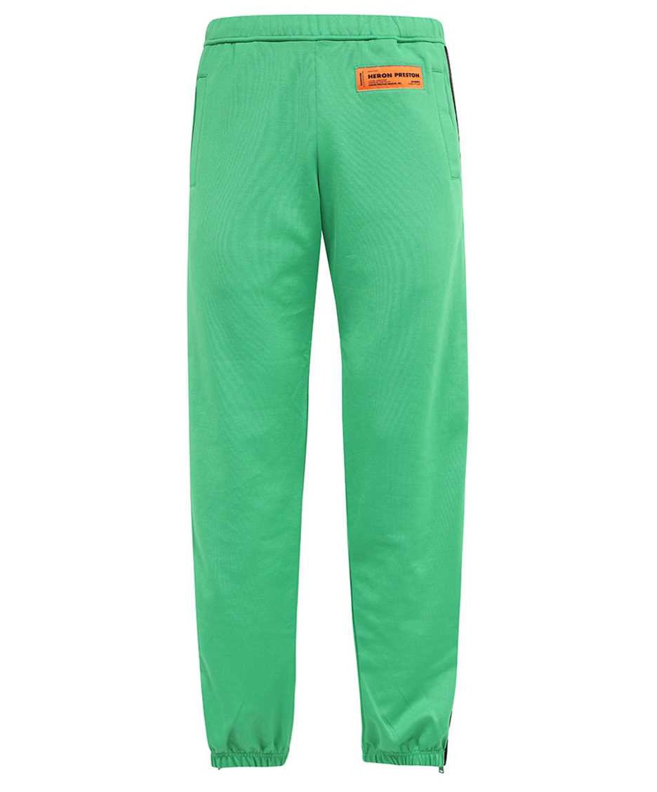 Heron Preston Contrast side stripes trousers Groen