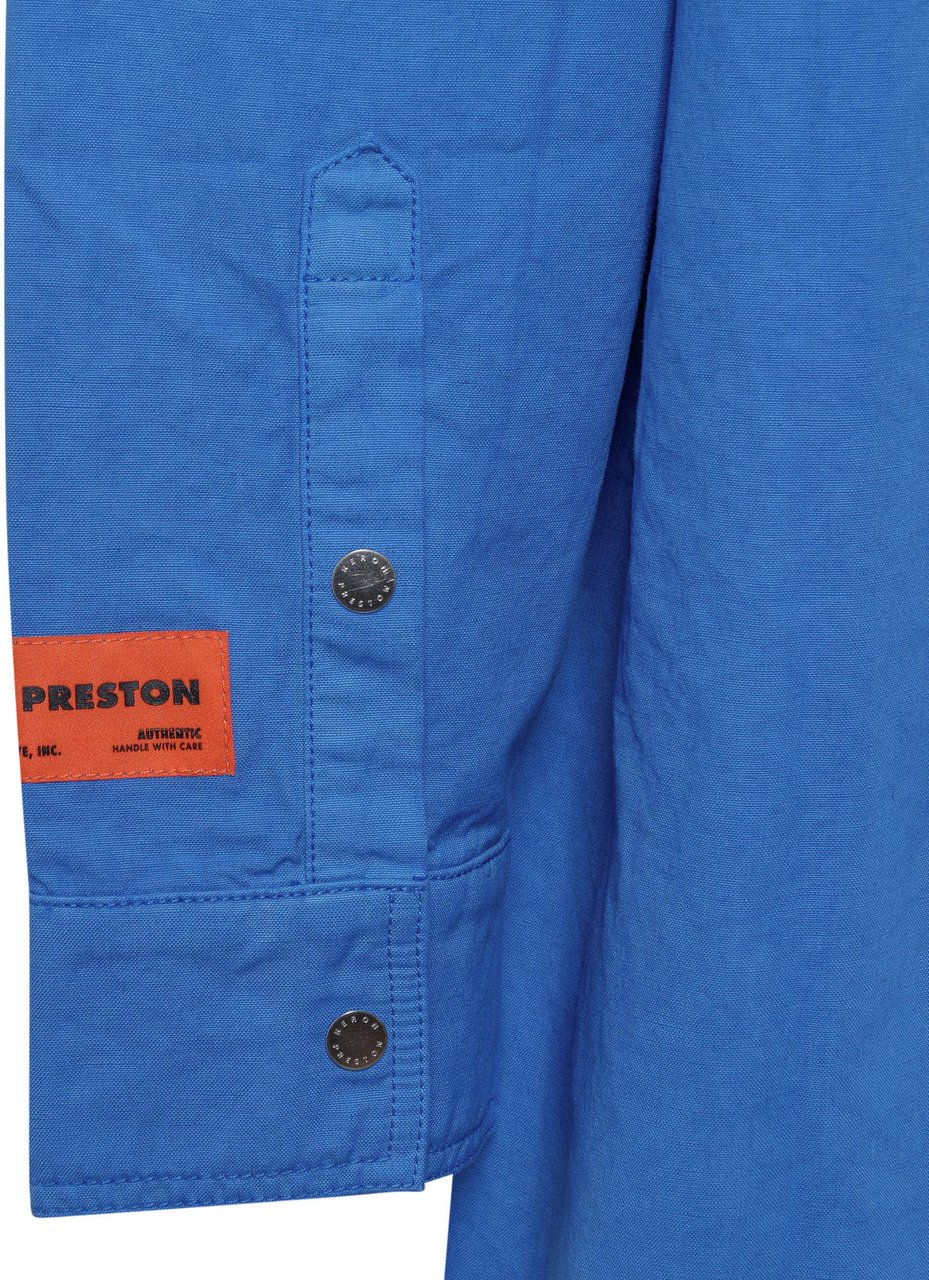 Heron Preston Camicia Pocket Blauw