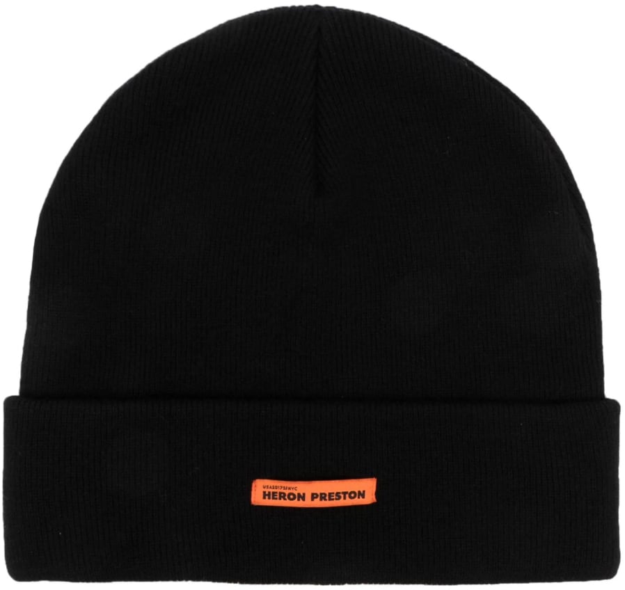 Heron Preston Classic Logo Beanie Zwart